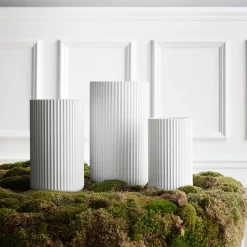 Dekor|Vaser>LYNGBY Lyng Porcelæn Vase 25cm Hvit