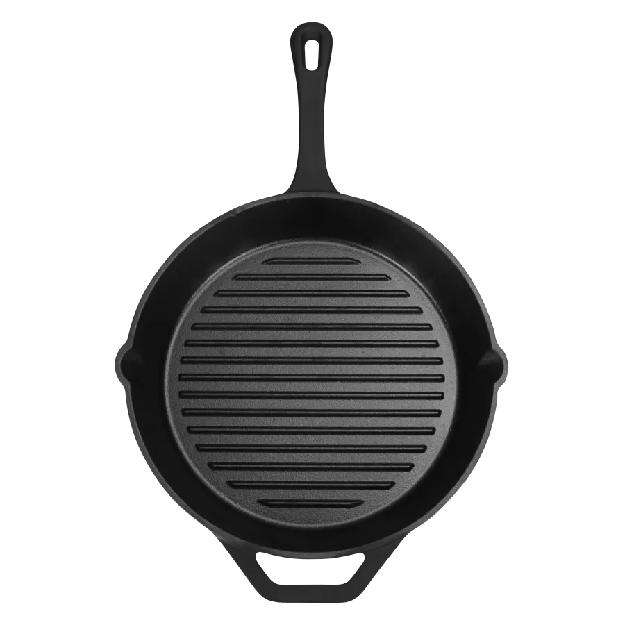 Støpejern>ASK Malm Grillpanne Støpejern Uten Emalje 28cm