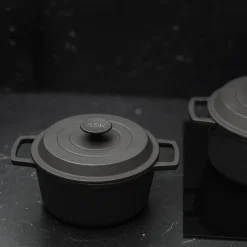 Støpejern>ASK Malm Støpejernsgryte Uten Emalje 2,5L