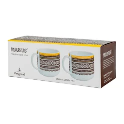 Kopper>PORSGRUNDS PORSELÆNSFABRIK Marius Krus 2pk Brun
