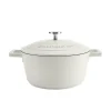 Aluminium>Lifetime Brands Europe ltd Masterclass Cast Aluminium Gryte 4L Krem