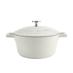 Aluminium>Lifetime Brands Europe ltd Masterclass Cast Aluminium Gryte 4L Krem