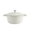 Aluminium>Lifetime Brands Europe ltd Masterclass Cast Aluminium Gryte 2,5L Krem
