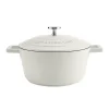 Aluminium>Lifetime Brands Europe ltd Masterclass Cast Aluminium Gryte 5L Krem
