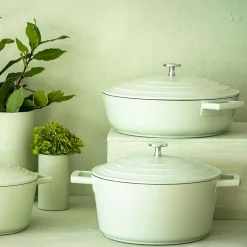 Aluminium>Lifetime Brands Europe ltd Masterclass Cast Aluminium Gryte 5L Mintgrønn