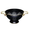 Redskaper>Lifetime Brands Europe ltd Masterclass Dørslag 24cm Sort & Gull Rustfritt Stål