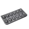 Bakeutstyr>Lifetime Brands Europe ltd Masterclass Madeleienform 12stk Non-stick