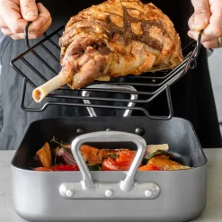 Bakeutstyr>Lifetime Brands Europe ltd Masterclass Stekeform 40x28cm med Rist