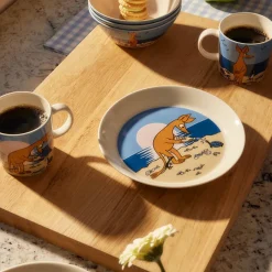 Asjetter>MOOMIN ARABIA Mummi Asjett 19cm Sniff Blå