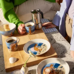 Asjetter>MOOMIN ARABIA Mummi Asjett 19cm Sniff Blå