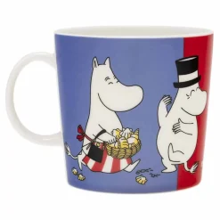 Kopper>MOOMIN ARABIA Mummi Kopp 40cl Mummifamilien