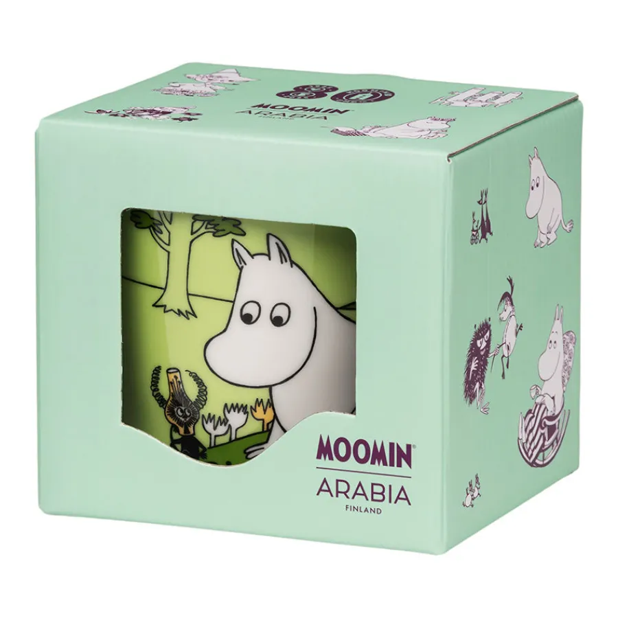 Krus|Kopper>MOOMIN ARABIA Mummikopp 30cl Mummitrollet 80-års Jubileum m/Boks