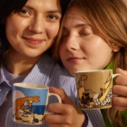Krus|Kopper>MOOMIN ARABIA Mummi Kopp 30cl Sniff Blå