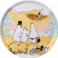 Fat>MOOMIN ARABIA Mummi Serveringsbrett 35cm Familietid