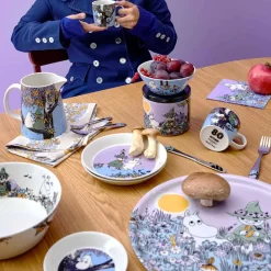 Fat>MOOMIN ARABIA Mummi Serveringsbrett 35cm Venner For Alltid