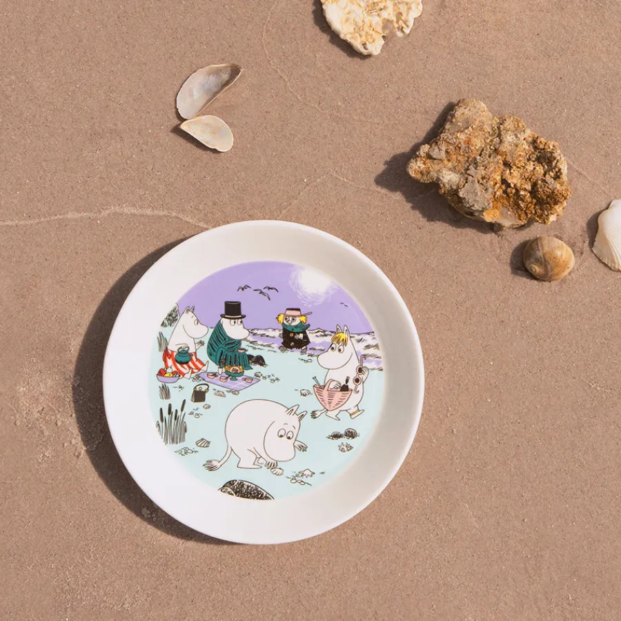 Asjetter>MOOMIN ARABIA Mummi Asjett 15 cm – Stranddag | Sommer 2025 | Arabia x Mummi