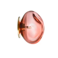 Vegglamper|Lamper Fra Hadeland Glassverk>HADELAND GLASSVERK Munnblåst Crystal Stone Vegglampe