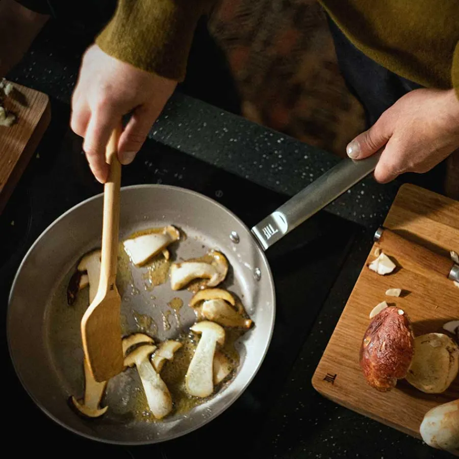 Stål>FISKARS Norden Stekepanne 28cm Rustfritt Stål