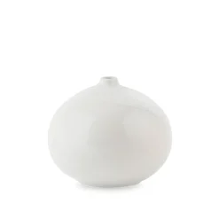 Dekor|Vaser>PORSGRUNDS PORSELÆNSFABRIK Nordic Living Vase 11,5x10cm Hvit