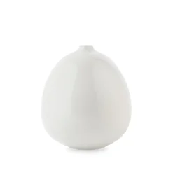 Dekor|Vaser>PORSGRUNDS PORSELÆNSFABRIK Nordic Living Vase 10,5x12cm Hvit
