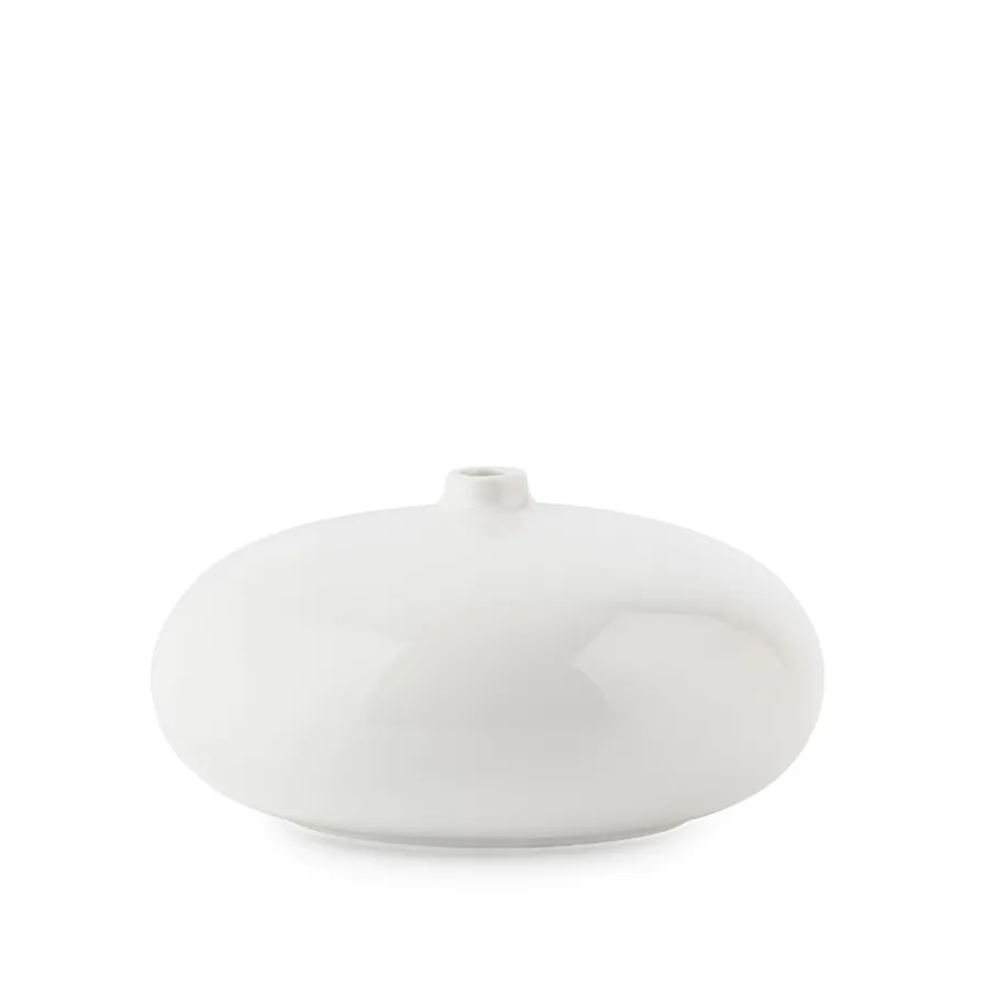 Dekor|Vaser>PORSGRUNDS PORSELÆNSFABRIK Nordic Living Vase 13,5 x 7cm Hvit
