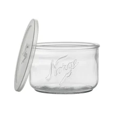 Matoppbevaring>NORGESGLASSET Norgesglass med Plastlokk 730ml