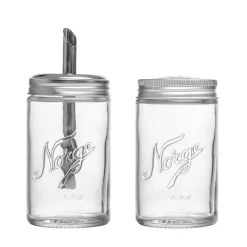 Matoppbevaring>NORGESGLASSET Norgesglass Sukker og Kanel Sett