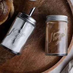 Matoppbevaring>NORGESGLASSET Norgesglass Sukker og Kanel Sett
