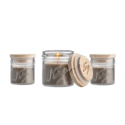 Lys>NORGESGLASSET Norgeslys 3pk 100ml Grå