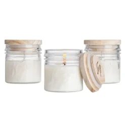 Lys>NORGESGLASSET Norgeslys 3pk 100ml Mygg