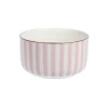 Skåler|Dessertskåler>NOVA Abby Skål 12cm Rosa m/Gullkant
