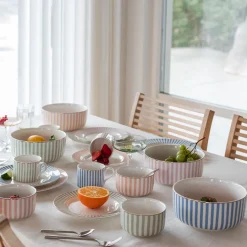 Skåler|Dessertskåler>NOVA Abby Skål 12cm Rosa m/Gullkant