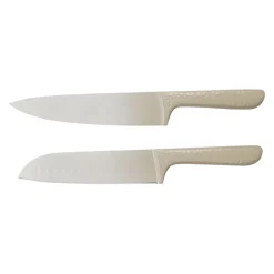 Kniver|Redskaper>NOVA Dynamic Knivsett Beige Hamret 2pk