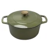 Støpejern>NOVA Dynamic Støpejernsgryte Oliven 4,3L 24cm