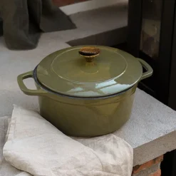 Støpejern>NOVA Dynamic Støpejernsgryte Oliven 4,3L 24cm