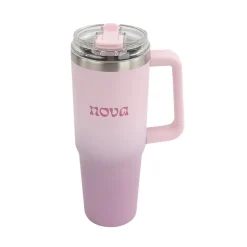 Drikkeflasker>NOVA Dynamic Termokopp m/Sugerør 1,1L Rosa