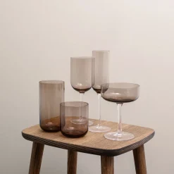 Champagne>NOVA Nordic Champagneskål 33cl 4pk Brun Sotet