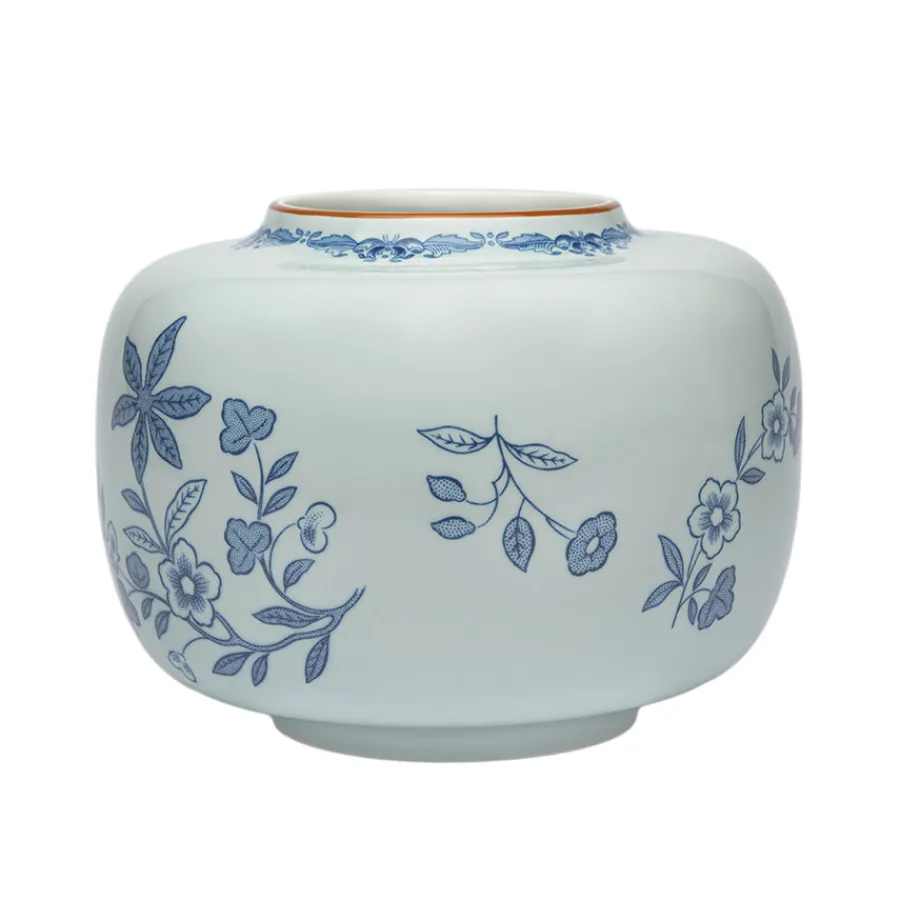 Dekor|Vaser>RÖRSTRAND OSTINDIA VASE 220X170MM