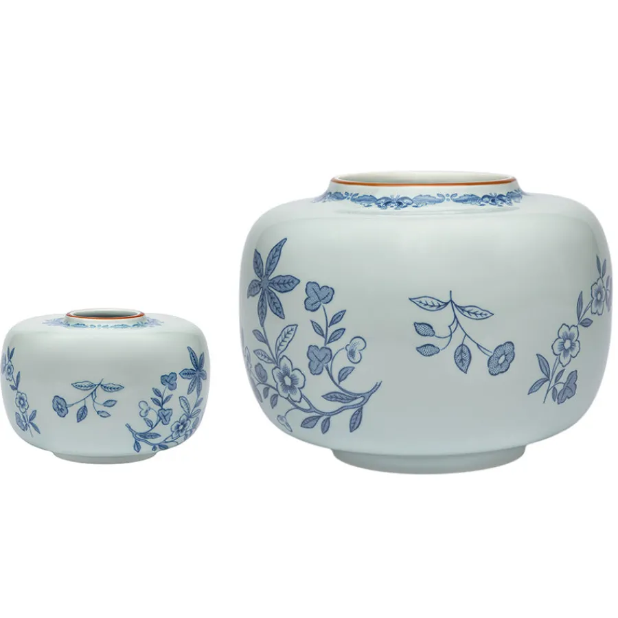 Dekor|Vaser>RÖRSTRAND OSTINDIA VASE 220X170MM