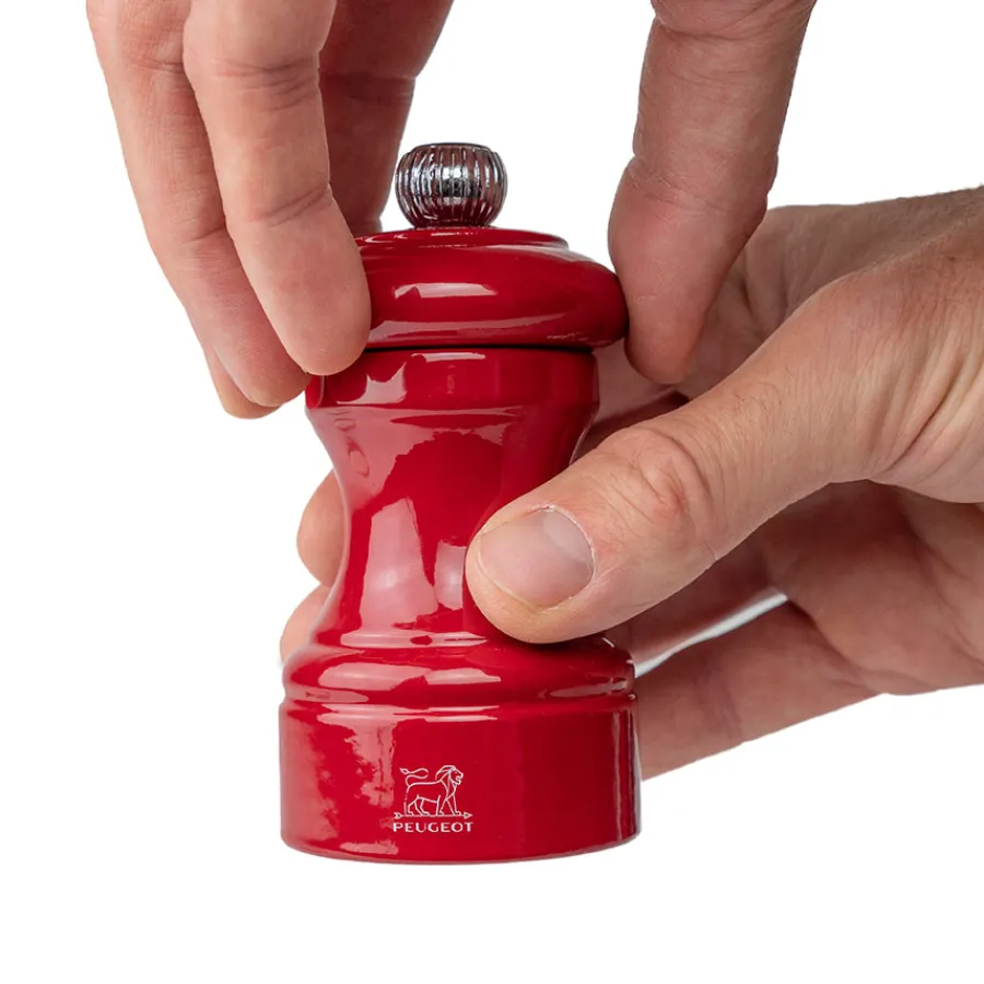 Redskaper>PEUGEOT Bistro Pepperkvern 10cm Rød
