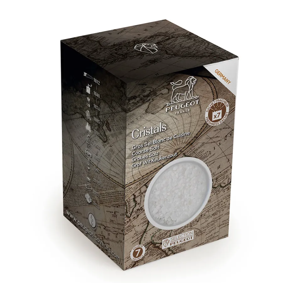 Mat>PEUGEOT Krydder Hvitt Salt 350g