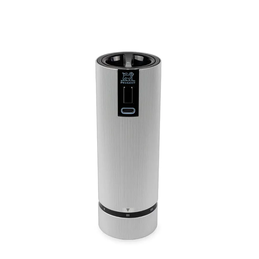 Redskaper>PEUGEOT Line Elektrisk Saltkvern Z 15cm Aluminium