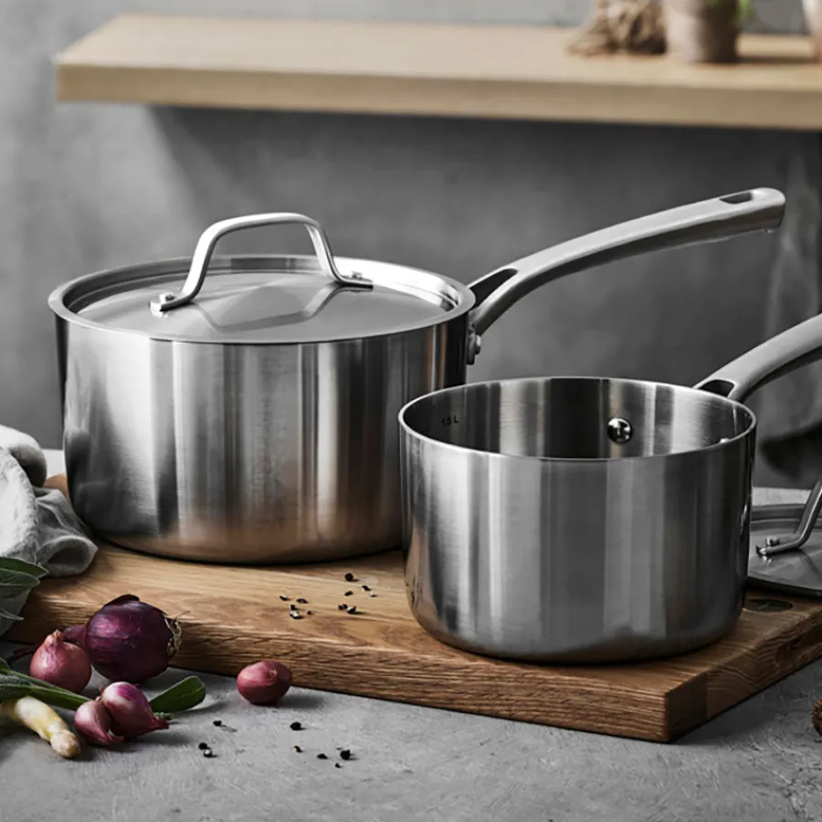 Aluminium>PILLIVUYT GOURMET Divette Kasserolle m/Lokk 20cm
