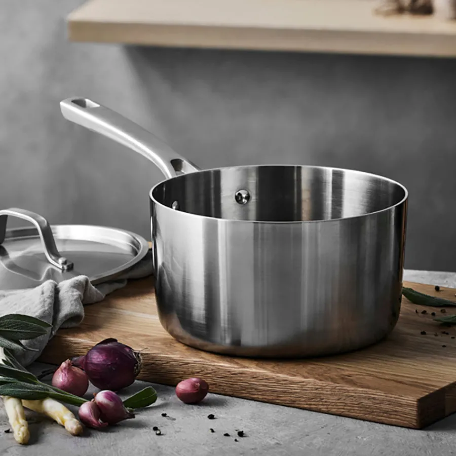 Aluminium>PILLIVUYT GOURMET Divette Kasserolle m/Lokk 20cm