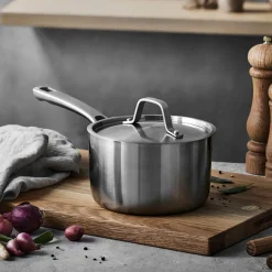 Aluminium>PILLIVUYT GOURMET Divette Kasserolle m/Lokk 16cm