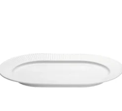 Fat>PILLIVUYT Plisse Ovalt Serveringsfat 36cm
