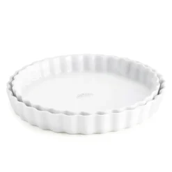 Bakeutstyr>PILLIVUYT Serie Originale Paiformer 2pk 25cm + 27cm Hvit