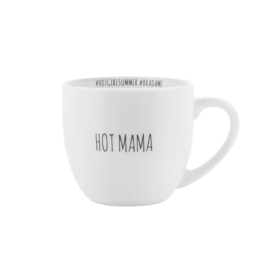Krus>PORSGRUNDS PORSELÆNSFABRIK Porsgrund Porselænsfabrik Hashtag Hot Mama Krus 38cl