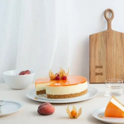 Bakeutstyr>PORSGRUNDS PORSELÆNSFABRIK Porsgrunds Porselænsfabrik Bake It Easy Kakefat m/Silikonring og Porse