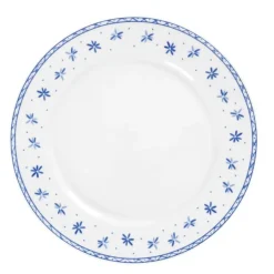 Tallerkener>PORSGRUNDS PORSELÆNSFABRIK Porsgrunds Porselænsfabrik Bluebird Flower Tallerken Flat 22 cm